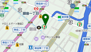 ダイコクドラッグ 銀座一丁目駅前店の地図画像
