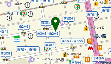 ダイコクドラッグ 狸小路5丁目店の地図画像