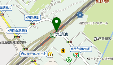 ダイコクドラッグ 光明池店の地図画像