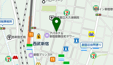 ダイコクドラッグ 歌舞伎町一番街店の地図画像