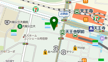 ダイコクドラッグ あべの歩道橋店の地図画像