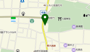 ダイコクドラッグ 八坂神社店の地図画像