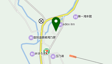 ダイコクドラッグ 登別温泉店の地図画像
