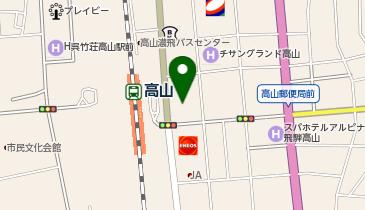 ダイコクドラッグ 高山駅前店の地図画像