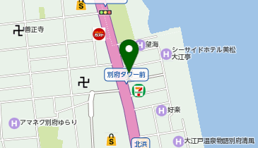 ダイコクドラッグ 別府タワー店の地図画像