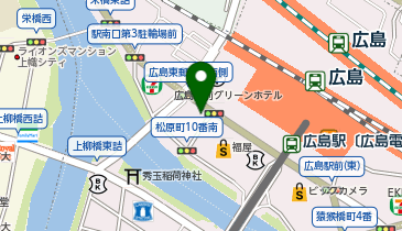 ダイコクドラッグ 広島駅南口店の地図画像