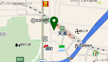 ダイコクドラッグ 天満駅前店の地図画像