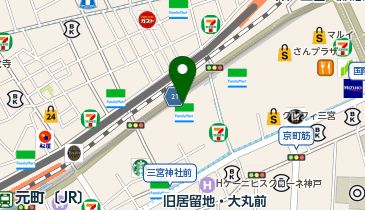 ダイコクドラッグ 三宮センタープラザ店の地図画像