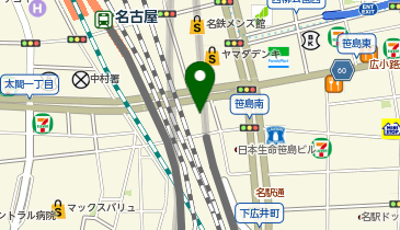 ダイコクドラッグ 名駅店の地図画像