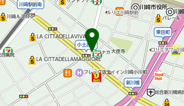 紳士服コナカ 川崎本店の地図画像
