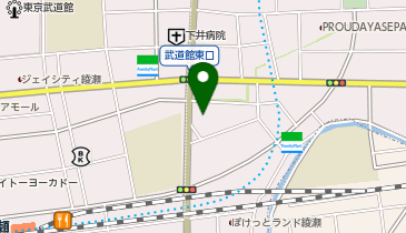 紳士服コナカ 綾瀬店の地図画像