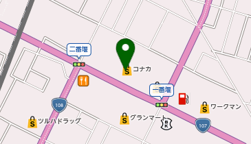 紳士服コナカ 由利本荘店の地図画像