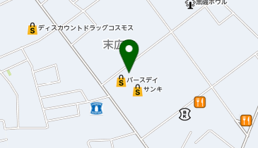 紳士服コナカ 黒磯店の地図画像