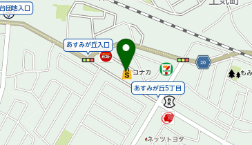 紳士服コナカ 土気店の地図画像