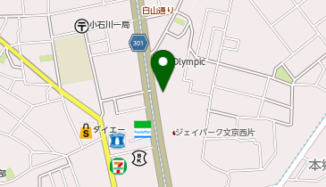 紳士服コナカ 文京白山店の地図画像