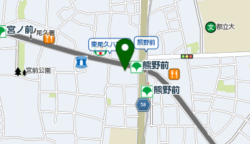 紳士服コナカ 東尾久店の地図画像