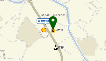 紳士服コナカ 宮前菅生店の地図画像