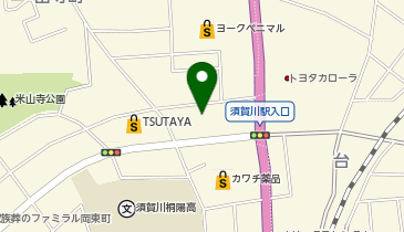 紳士服コナカ 須賀川店の地図画像