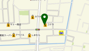 紳士服コナカ 石巻店の地図画像