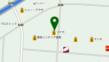 紳士服コナカ 仙台新港店の地図画像