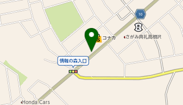 紳士服コナカ 高根沢店の地図画像