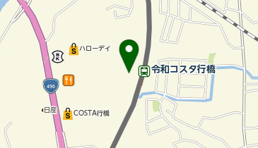 紳士服コナカ コスタ行橋店の地図画像