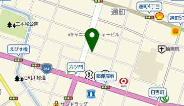 紳士服コナカ 久留米本店の地図画像