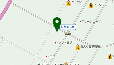 紳士服コナカ 甘木店の地図画像