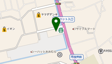 紳士服コナカ 大村店の地図画像