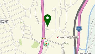 ブロンコビリー 河内長野店の地図画像