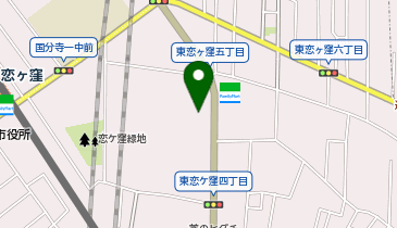 ブロンコビリー 国分寺店の地図画像