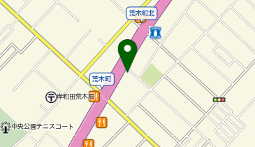 ブロンコビリー 岸和田店の地図画像