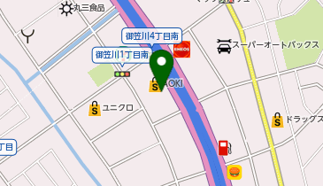 ブロンコビリー 大野城御笠川店の地図画像