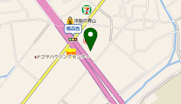 ブロンコビリー 日進梅森店の地図画像