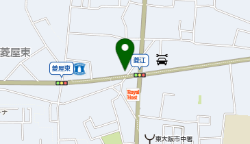 ブロンコビリー 東大阪菱江店の地図画像