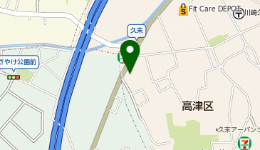 ブロンコビリー 高津久末店の地図画像