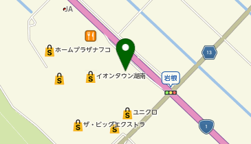 ブロンコビリー 湖南店の地図画像