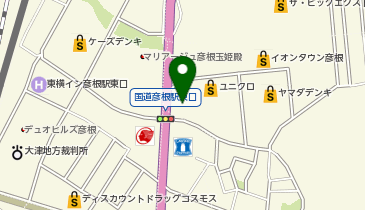 ブロンコビリー 彦根店の地図画像