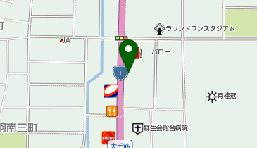 ブロンコビリー 京都南店の地図画像