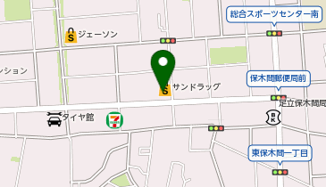 ブロンコビリー 保木間店の地図画像