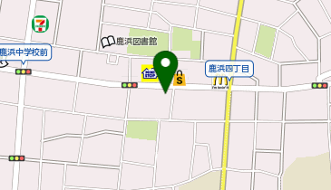 ブロンコビリー 鹿浜店の地図画像