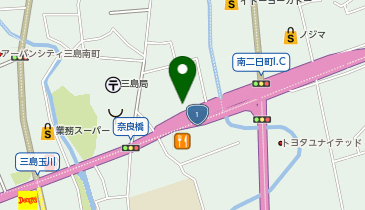 ブロンコビリー 三島南田町店の地図画像