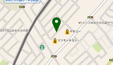ブロンコビリー おおたかの森店の地図画像