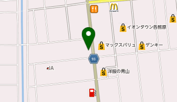 ブロンコビリー 各務原店の地図画像