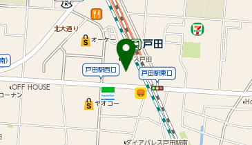 ブロンコビリー 戸田駅前店の地図画像