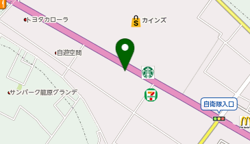 ブロンコビリー 籠原店の地図画像