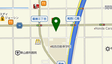 ブロンコビリー 尾西インター店の地図画像