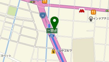 ブロンコビリー 一宮バイパス店の地図画像