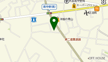 ブロンコビリー 大宮南中野店の地図画像