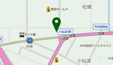 ブロンコビリー 小仙波店の地図画像